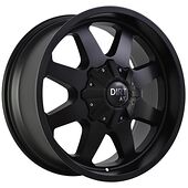 Statusfälgar D80 Flatblack 9x20 8/180 ET18 CB125,1 60°