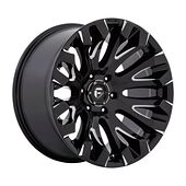 Fuel D828 QUAKE GLOSS BLACK MILLED 10x20 8/165,1 ET-18 CB125,1 60°