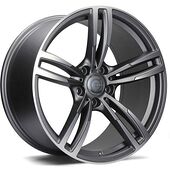 Statusfälgar Diamond Matt Anthracite Front Polished 8,5x19 5/120 ET33 CB72,6 60°