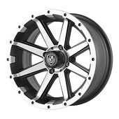 Statusfälgar FA136 Machined Matte Black 6,5x14 4/101,6 ET-23 CB70,7 60°