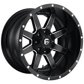 Fuel FC538 MATTE BLACK MILLED 9x18 6/135/139,7 ET20 CB106,1 60°