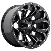 Fuel FC576 GLOSS BLACK MILLED 9x17 6/135/139,7 ET2 CB106,1 60°
