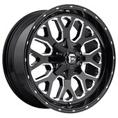 Fuel FC588 GLOSS BLACK MILLED 10x20 6/135/139,7 ET-18 CB106,1 60°