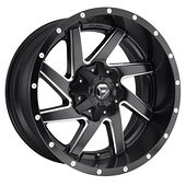 Fuel FC594 MATTE BLACK MILLED 10x20 6/135/139,7 ET-18 CB106,1 60°