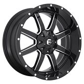 Fuel FC610 GLOSS BLACK MILLED 10x20 8/165,1 ET-18 CB125,1 60°