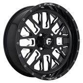 Statusfälgar FC611 GLOSS BLACK MILLED 12x22 6/135/139,7 ET-44 CB106,1 60°