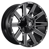Fuel FC615 GLOSS BLACK MILLED 10x20 5/114,3/127 ET-18 CB78,1 60°