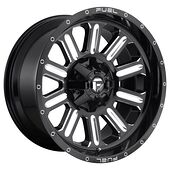 Fuel FC620 GLOSS BLACK MILLED 10x20 5/114,3/127 ET-18 CB78,1 60°