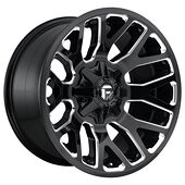 Fuel FC623 GLOSS BLACK MILLED 9x20 5/139,7/150 ET1 CB110,1 60°