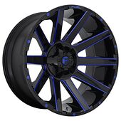 Fuel FC644 GLOSS BLACK BLUE TINTED CLEAR 10x20 6/135/139,7 ET-19 CB106,1 60°