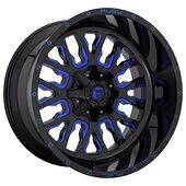 Fuel FC645 GLOSS BLACK BLUE TINTED CLEAR 10x20 6/135/139,7 ET-19 CB106,1 60°