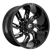 Fuel FC747 Gloss Black Milled 10x20 5/127 ET-18 CB71,5 60°
