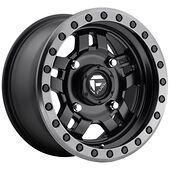Fuel FV557 MATTE BLACK GUN METAL RING 7x14 4/137 ET38 CB110,1 60°