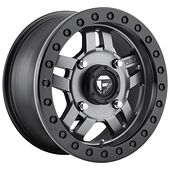 Fuel FV918 MATTE GUN METAL 7x14 4/137 ET13 CB110,1 60°