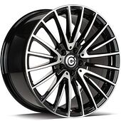 Statusfälgar Inex Black Front Polished 8,5x18 5/112 ET35 CB66,6 60°
