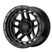 Statusfälgar KM540 Satin Black 8,5x17 6/120 ET18 CB66,9 60°