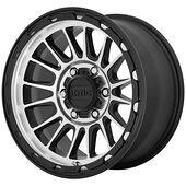 Statusfälgar KM542 Satin Black Machined 9x18 5/127 ET18 CB71,5 60°