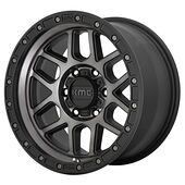 Statusfälgar KM544 Satin Black With Gray Tint 8,5x17 5/127 ET0 CB71,5 60°