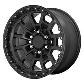 Statusfälgar KM718 SUMMIT SATIN BLACK 8,5x17 5/127 ET0 CB71,5 60°