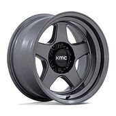 Statusfälgar KM728 LOBO MATTE ANTHRACITE 8,5x17 5/127 ET-10 CB71,5 60°