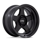 Statusfälgar KM728 LOBO MATTE BLACK 8,5x17 5/127 ET-10 CB71,5 60°