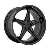 Statusfälgar LAUNCH MATTE BLACK W/ GLOSS BLACK LIP 10x20 5/120 ET40 CB76,1 60°