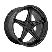 Statusfälgar LAUNCH MATTE BLACK W/ GLOSS BLACK LIP 9,5x19 5/120 ET40 CB76,1 60°