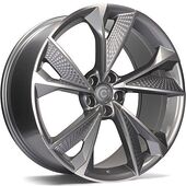 Statusfälgar Luxury Anthracite Front Polished 8,5x19 5/112 ET30 CB66,5 60°