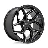 Niche M266 TORSION GLOSS BLACK MILLED 10,5x20 5/115 ET20 CB71,5 60°