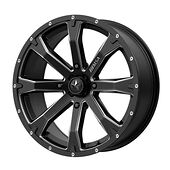 MSA MA42 Satin Black Milled 7x14 4/110 ET10 CB86,0 60°