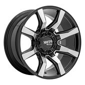 Statusfälgar MO804 Gloss Black Machined 10x20 5/139,7/150 ET-18 CB110,1 60°