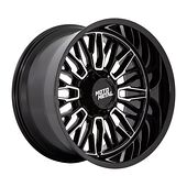 Statusfälgar MO809 STINGER GLOSS BLACK MACHINED 10x22 5/127/139,7 ET-18 CB78,1 60°