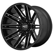 Statusfälgar MO998 Gloss Black Milled 10x20 5/139,7 ET-18 CB78,0 60°