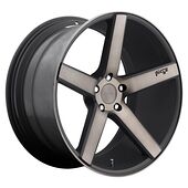 Niche NC134 MATTE BLACK MACHINED 8,5x20 5/114,3 ET35 CB72,6 60°