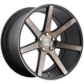 Statusfälgar NC150 MATTE BLACK MACHINED 8,5x19 5/114,3 ET35 CB72,6 60°