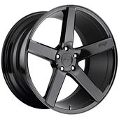 Statusfälgar NC188 GLOSS BLACK 8,5x20 5/120 ET35 CB72,6 60°