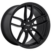 Statusfälgar NC203 MATTE BLACK 10,5x22 5/127 ET40 CB71,5 60°