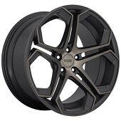 Statusfälgar OC168 MATTE MACHINED DOUBLE DARK TINT 10,5x20 5/115 ET20 CB71,5 60°