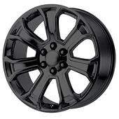 Statusfälgar PR166 Gloss Black 9x22 6/139,7 ET24 CB78,1 60°