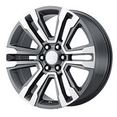 Statusfälgar PR182 Gunmetal Machined 10x26 6/139,7 ET31 CB78,1 60°