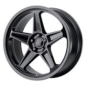 Statusfälgar PR186 Gloss Black 9x20 5/115 ET20 CB71,5 60°