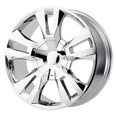 Statusfälgar PR188 Chrome 9x22 6/139,7 ET24 CB78,1 60°