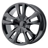 Statusfälgar PR188 Gloss Black 10x24 6/139,7 ET31 CB78,1 60°