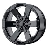 Statusfälgar PR189 Gloss Black 9x22 6/139,7 ET24 CB78,1 60°