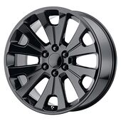 Statusfälgar PR190 Gloss Black 10x24 6/139,7 ET30 CB78,1 60°