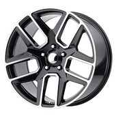 Statusfälgar PR192 Gloss Black Machined 9x20 5/139,7 ET19 CB78,1 60°