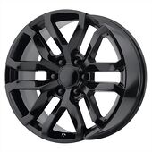 Statusfälgar PR196 Satin Black 9x20 6/139,7 ET24 CB78,1 60°