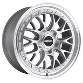 Statusfälgar RC155 GLOSS SILVER MACHINED 8,5x18 5/112 ET35 CB66,5 60°