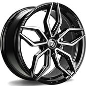 Statusfälgar SCF-D Black Front Polished 10,5x20 5/112 ET40 CB66,6 60°