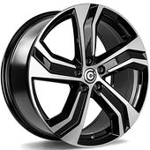 Statusfälgar Strike Black Front Polished 8x18 5/108 ET45 CB67,1 60°